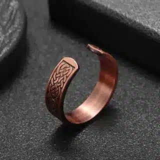 Bague anti stress homme - thérapie magnétique